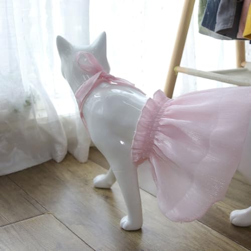 Luxuriöses Hundekleid für kleine Hunde, Sommer-Welpenkleidung, Prinzessin, flauschiger Rock, Baumwolle, Kleidung, Hundebekleidung, graues Tunika-Kostüm, Kleid für kleine Hunde (Meerjungfrau-Rosa, Luxuriöses Hundekleid für kleine Hunde, Sommer-Welpenkleidung, Prinzessin, flauschiger Rock, Baumwolle, Kleidung, Hundebekleidung, graues Tunika-Kostüm, Kleid für kleine Hunde (Meerjungfrau-Rosa, von SmileyTails