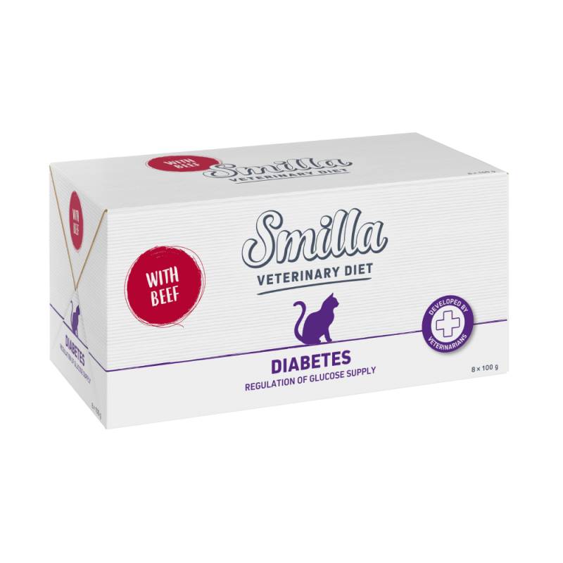 Smilla Veterinary Diet Diabetes - Sparpaket: 24 x 100 g von Smilla Veterinary Diet