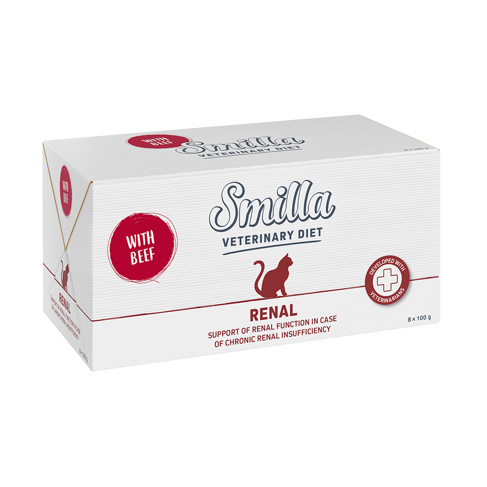 Smilla Veterinary Diet Renal Rind - Sparpaket: 24 x 100 g von Smilla Veterinary Diet
