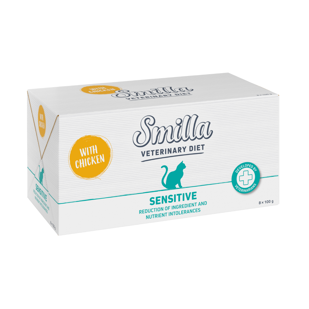Smilla Veterinary Diet Sensitive Huhn - 8 x 100 g von Smilla Veterinary Diet