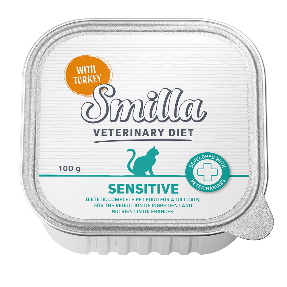 Smilla Veterinary Diet Sensitive Pute - 8 x 100 g von Smilla Veterinary Diet