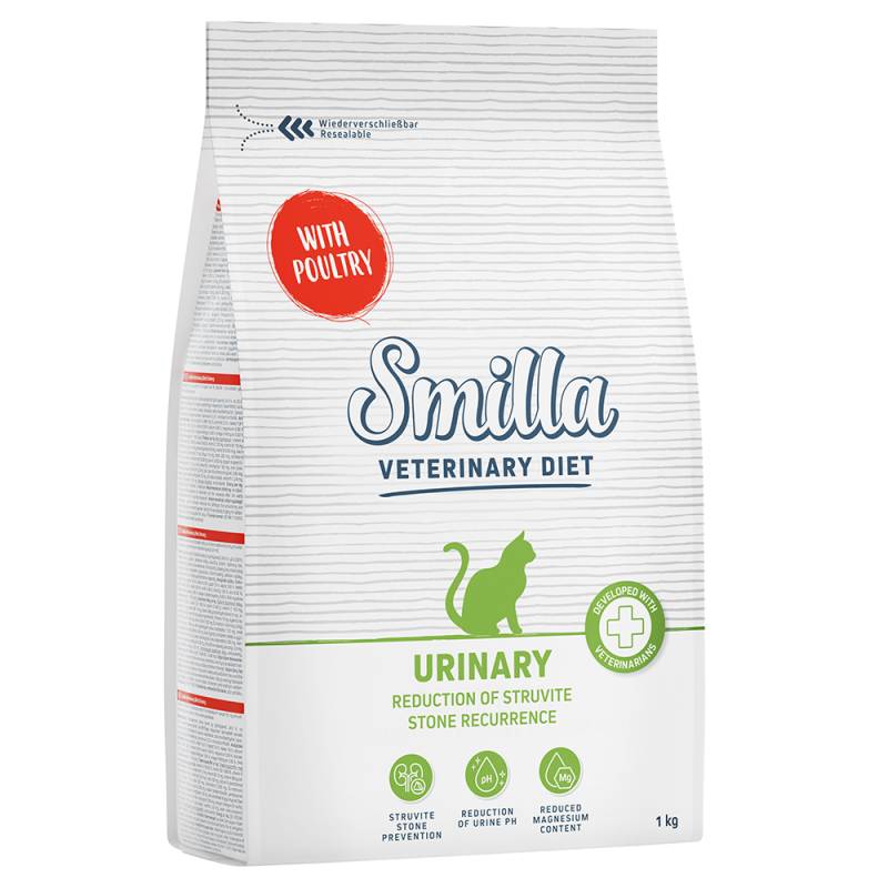 Smilla Veterinary Diet Urinary - Geflügel - 1 kg von Smilla Veterinary Diet