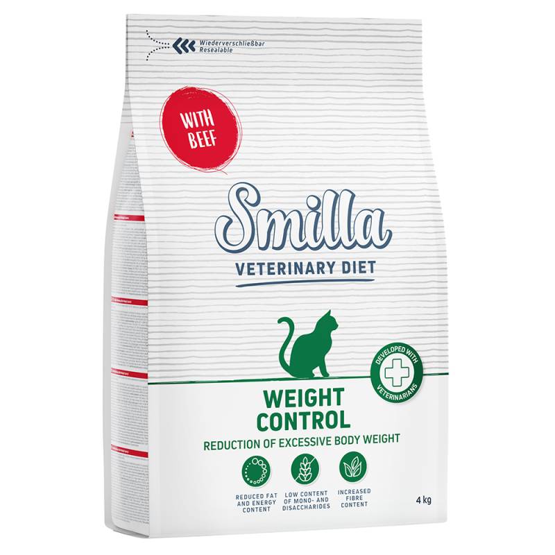 Smilla Veterinary Diet Weight Control Rind - Sparpaket: 2 x 4 kg von Smilla Veterinary Diet