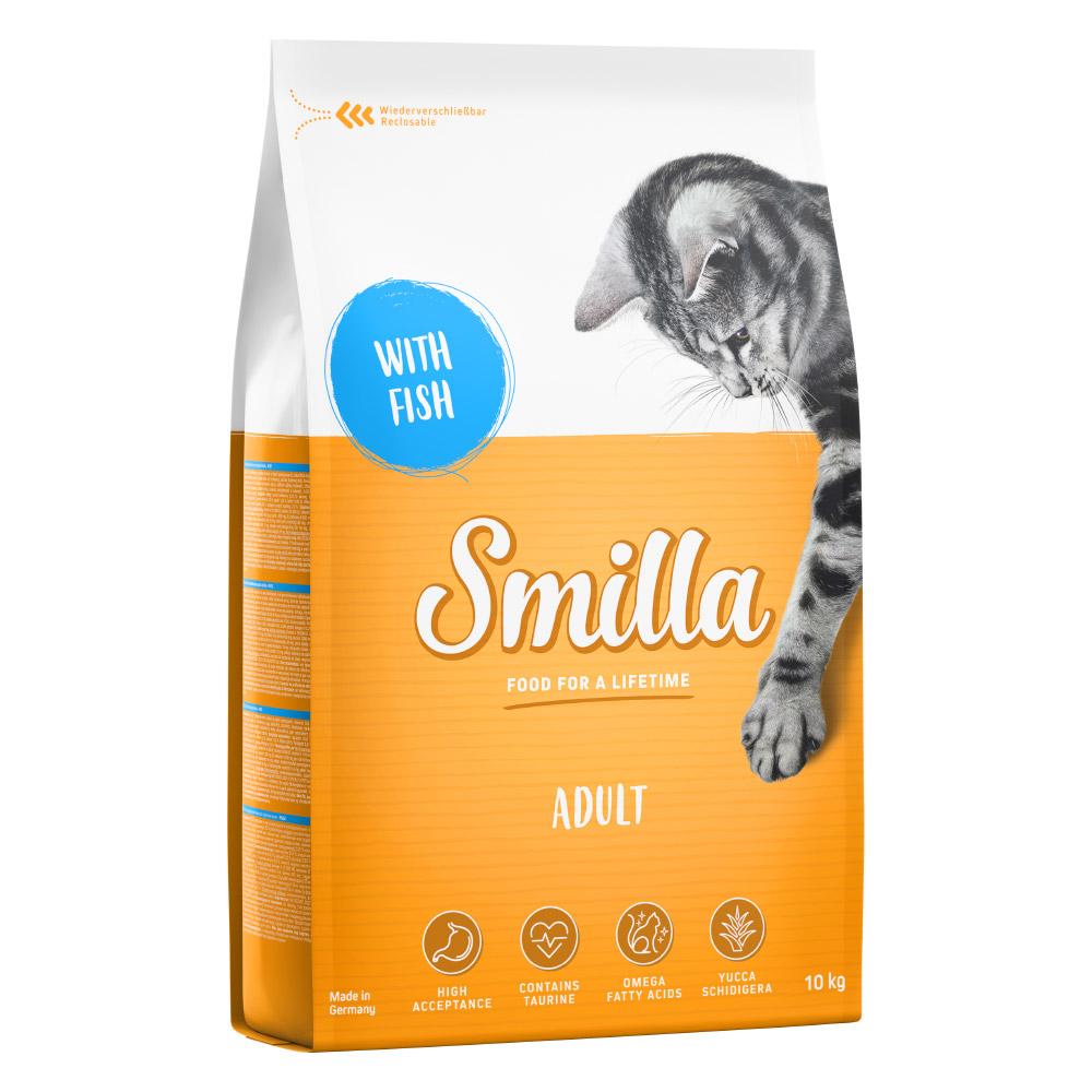10 kg Smilla Trockenfutter zum Sonderpreis! - Adult Fisch 10 kg Smilla Trockenfutter zum Sonderpreis! - Adult Fisch von Smilla