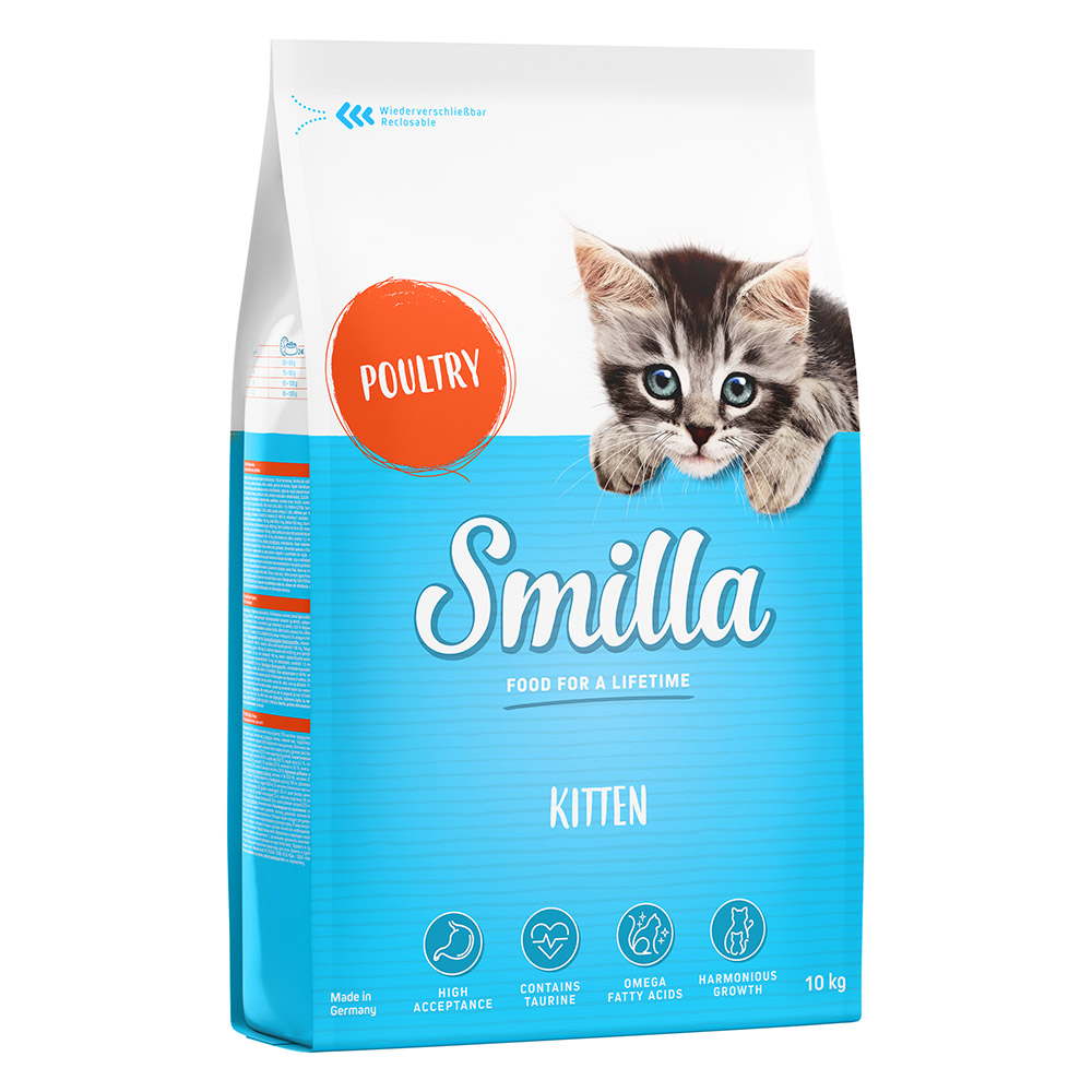 10 kg Smilla Trockenfutter zum Sonderpreis! - Kitten mit Geflügel 10 kg Smilla Trockenfutter zum Sonderpreis! - Kitten mit Geflügel von Smilla