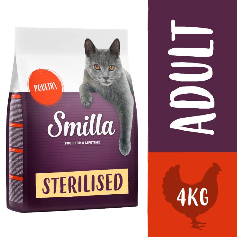 Smilla Adult Sterilised Geflügel - 4 kg Smilla Adult Sterilised Geflügel - 4 kg von Smilla