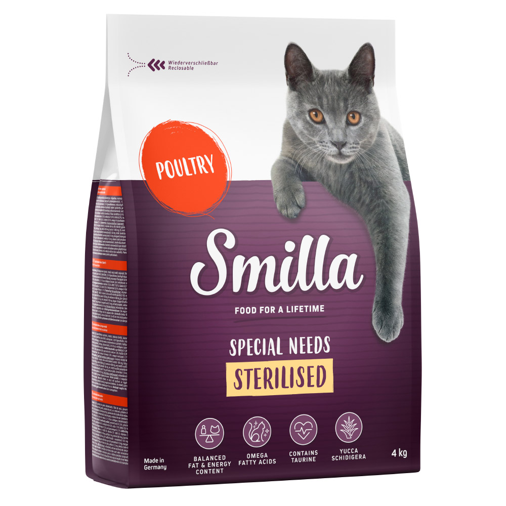 Smilla Adult Sterilised - Geflügel - 4 kg von Smilla