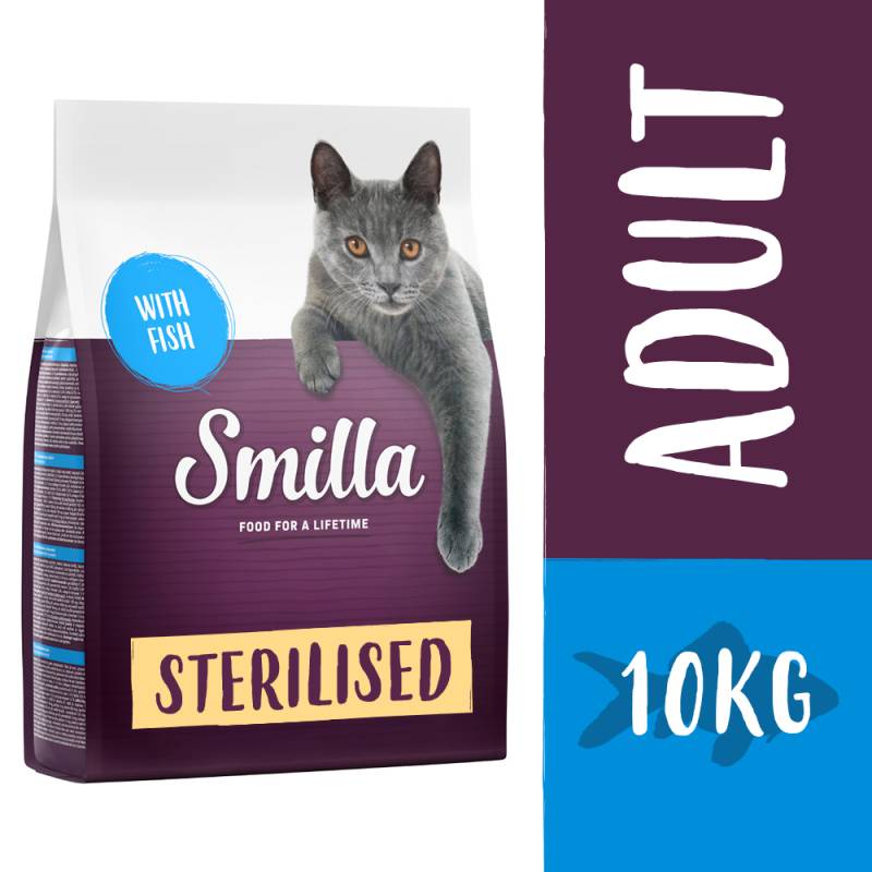 Smilla Adult Sterilised mit Fisch - Sparpaket: 2 x 10 kg von Smilla