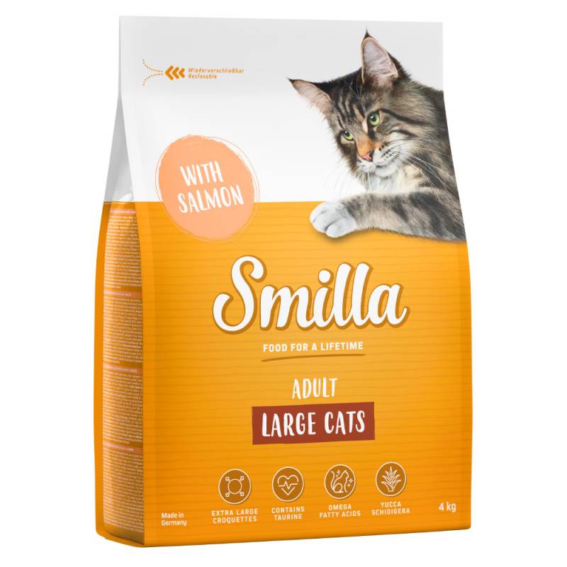 Smilla Adult Large Cats mit Lachs - 4 kg von Smilla