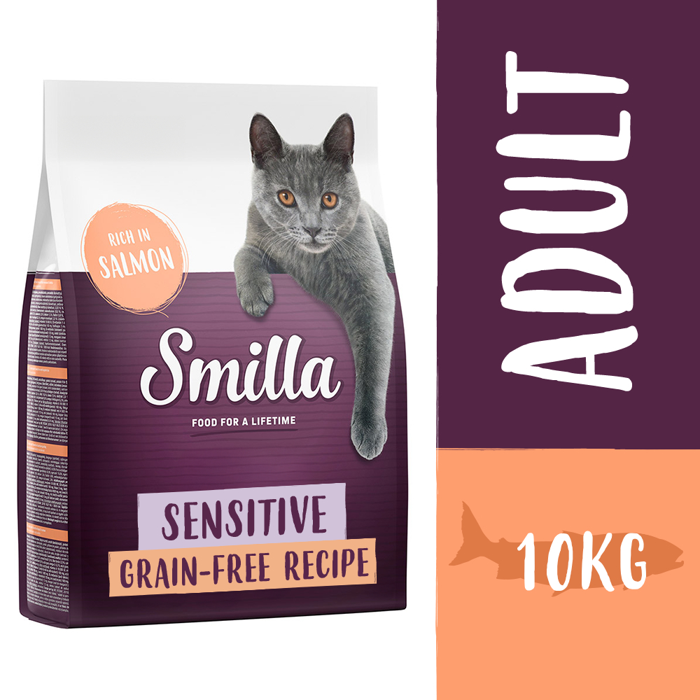 Smilla Adult getreidefreie Rezeptur Sensitive Lachs - Sparpaket: 2 x 10 kg Smilla Adult getreidefreie Rezeptur Sensitive Lachs - Sparpaket: 2 x 10 kg von Smilla