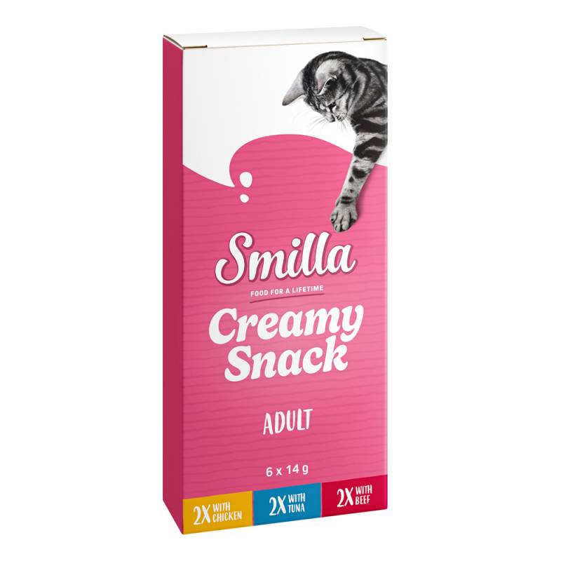 Smilla Creamy Snack Adult - 6 x 14 g Smilla Creamy Snack Adult - 6 x 14 g von Smilla