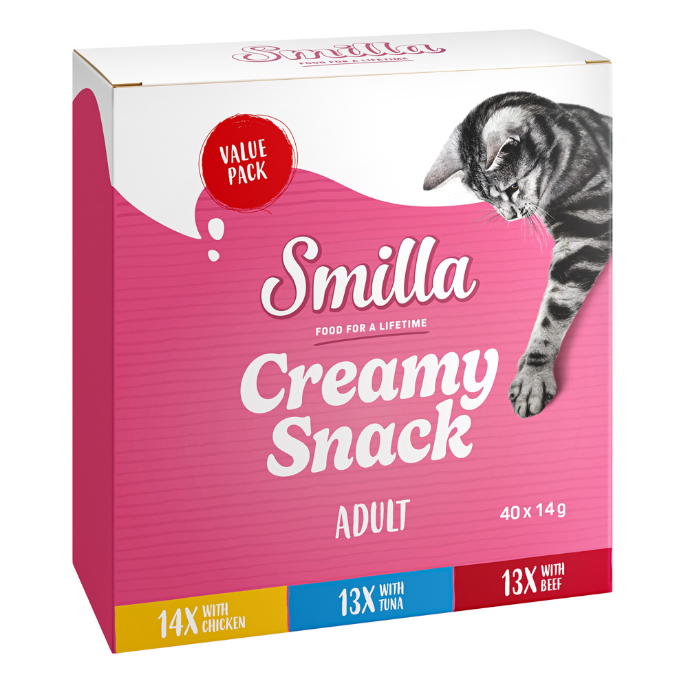 Smilla Creamy Snack Adult - 80 x 14 g Smilla Creamy Snack Adult - 80 x 14 g von Smilla