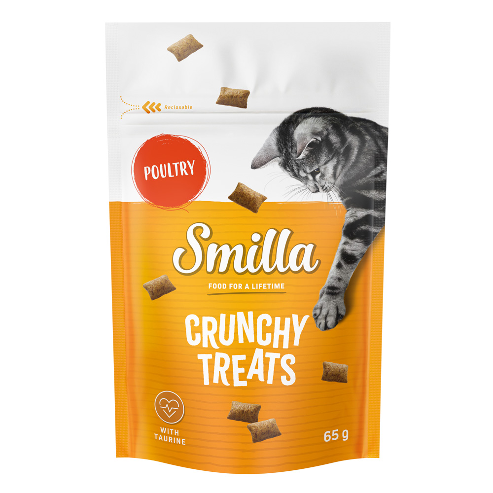 Smilla Crunchy Treats Adult - Geflügel (65 g) von Smilla