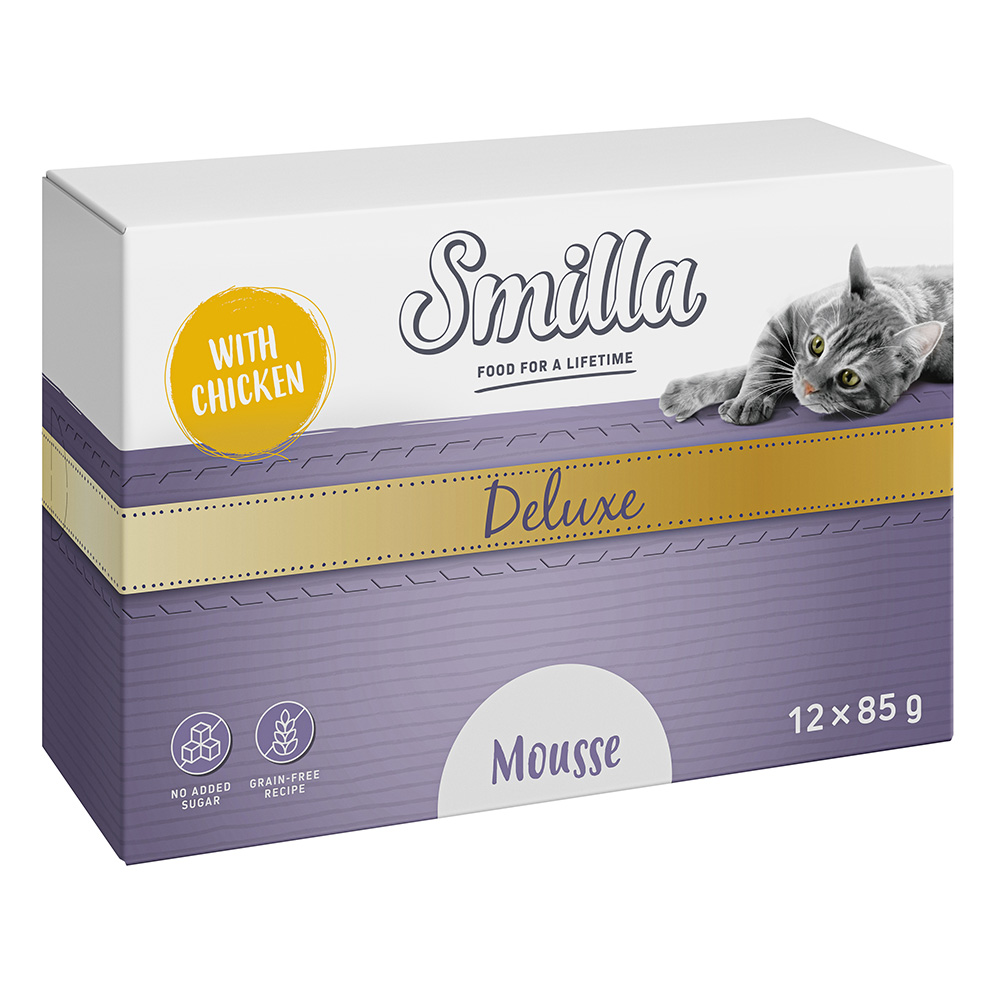 Smilla Deluxe Mousse 12 x 85 g - mit Huhn Smilla Deluxe Mousse 12 x 85 g - mit Huhn von Smilla
