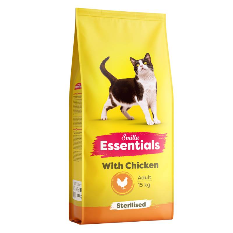 Smilla Essentials Adult Sterilised mit Huhn - 15 kg von Smilla