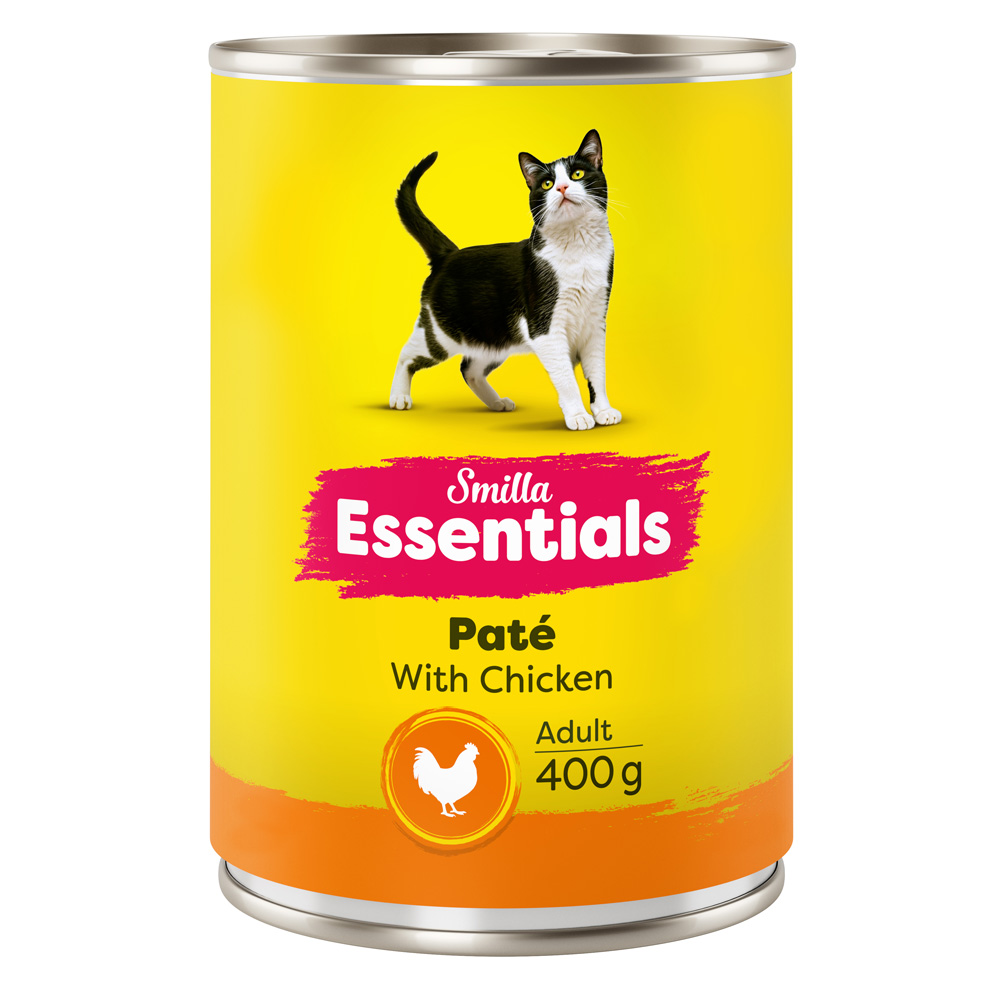 Smilla Essentials Dose Paté 12 x 400 g - Huhn (24 x 400 g) von Smilla