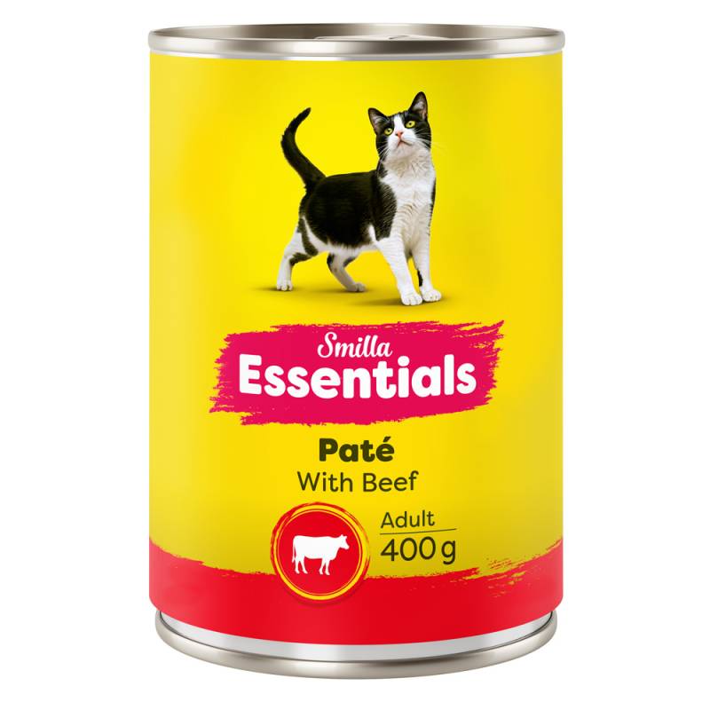 Smilla Essentials Dose Paté 12 x 400 g - Rind (24 x 400 g) von Smilla