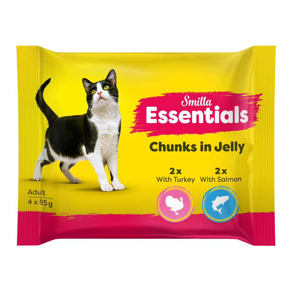 Smilla Essentials Frischebeutel Häppchen in Gelee - 4 x 85 g von Smilla