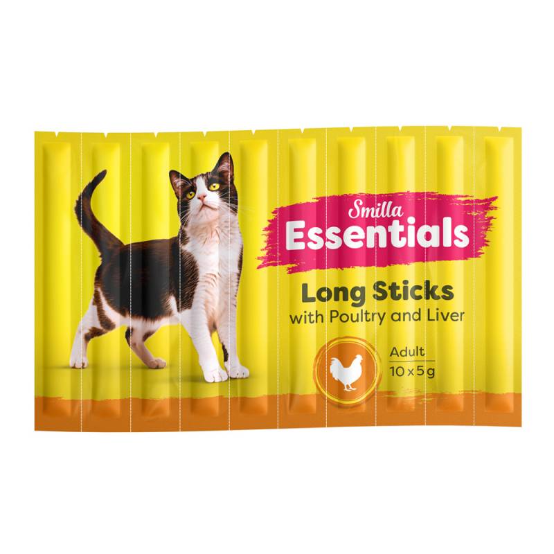 Smilla Essentials Sticks - Geflügel & Leber (10 x 5 g) von Smilla