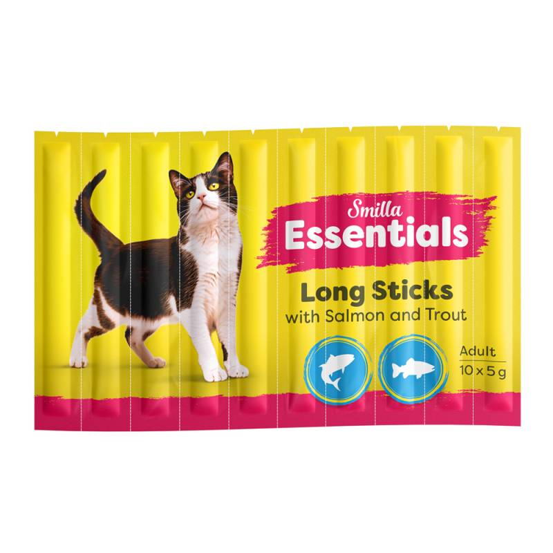 Smilla Essentials Sticks - Lachs und Forelle (10 x 5 g) von Smilla