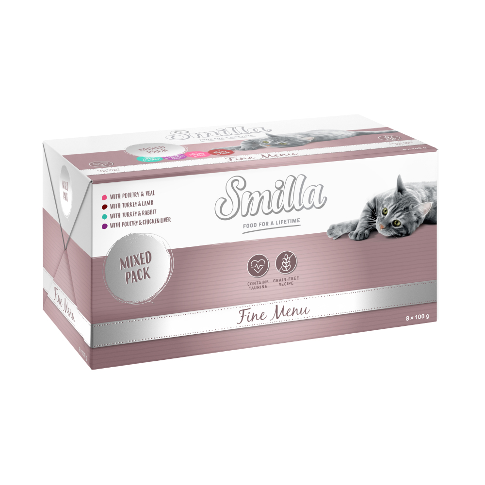 Smilla Fine Menu 24 x 100 g - Mixpaket (4 Sorten) von Smilla