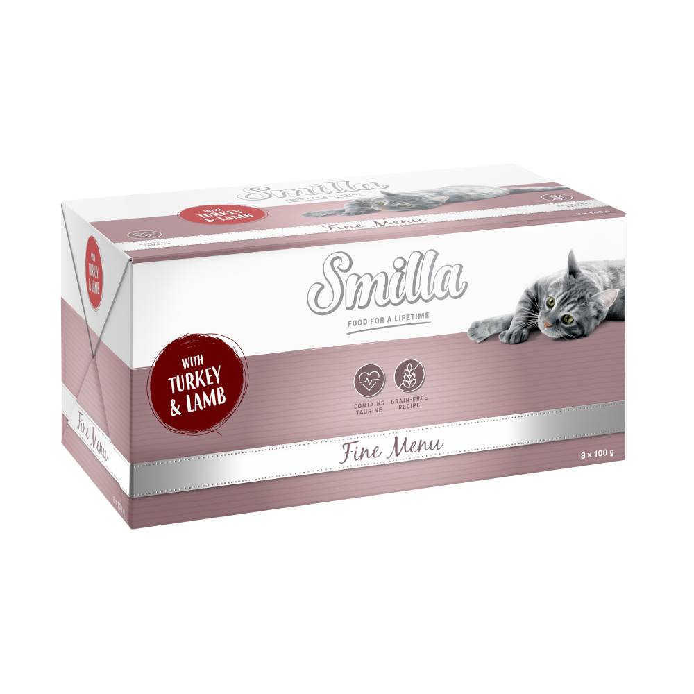 Smilla Fine Menu 8 x 100 g - Pute & Lamm von Smilla