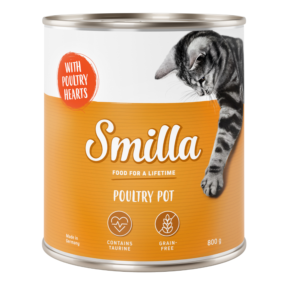 Smilla Geflügeltöpfchen 6 x 800 g - zartes Geflügel mit Fisch Smilla Geflügeltöpfchen 6 x 800 g - zartes Geflügel mit Fisch von Smilla