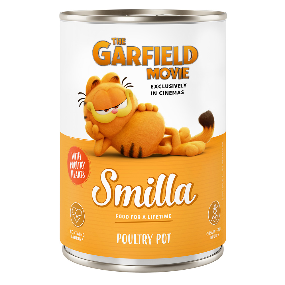 Smilla Geflügeltöpfchen “The Garfield Movie” Sonderedition - zartes Geflügel mit Geflügelherzen von Smilla