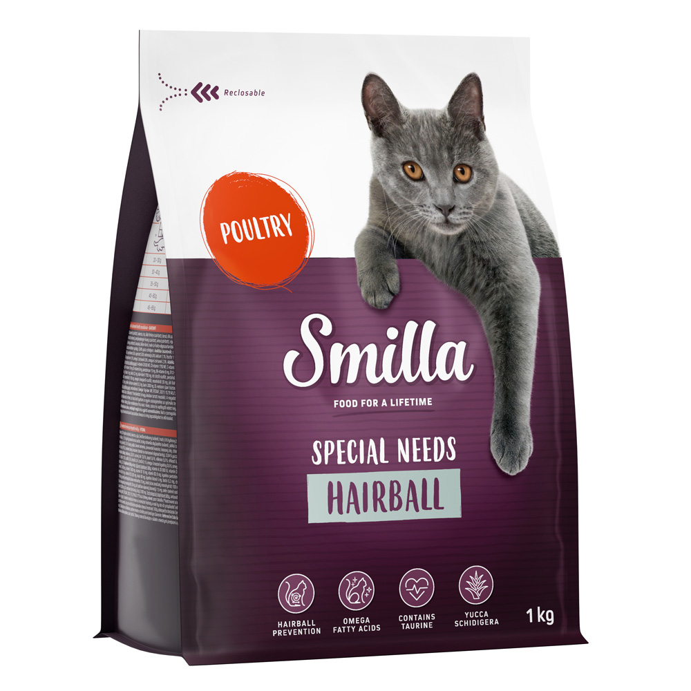 Smilla Hairball mit Geflügel - 1 kg Smilla Hairball mit Geflügel - 1 kg von Smilla