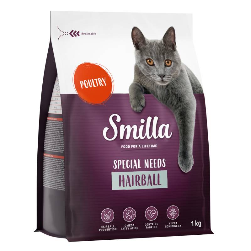 Smilla Hairball mit Geflügel - 1 kg von Smilla