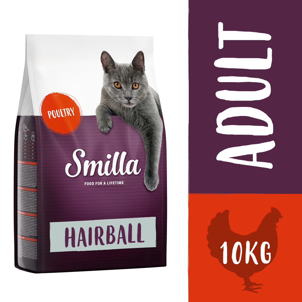 Smilla Hairball mit Geflügel - 10 kg von Smilla