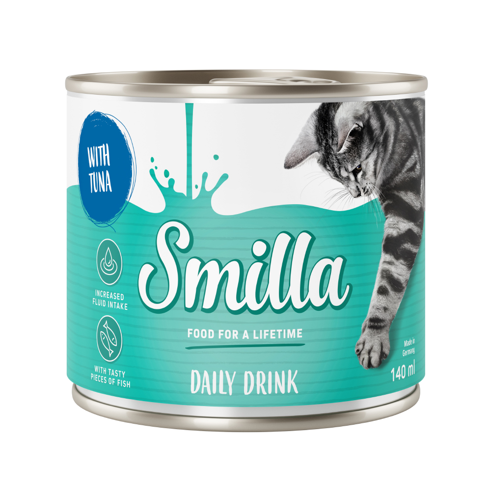 Smilla Katzendrink mit Thunfisch - Sparpaket 24 x 140 ml von Smilla