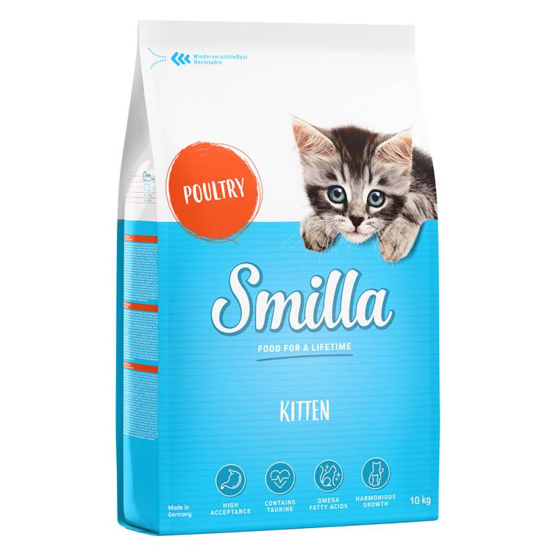 Smilla Kitten Geflügel - Sparpaket: 2 x 10 kg von Smilla