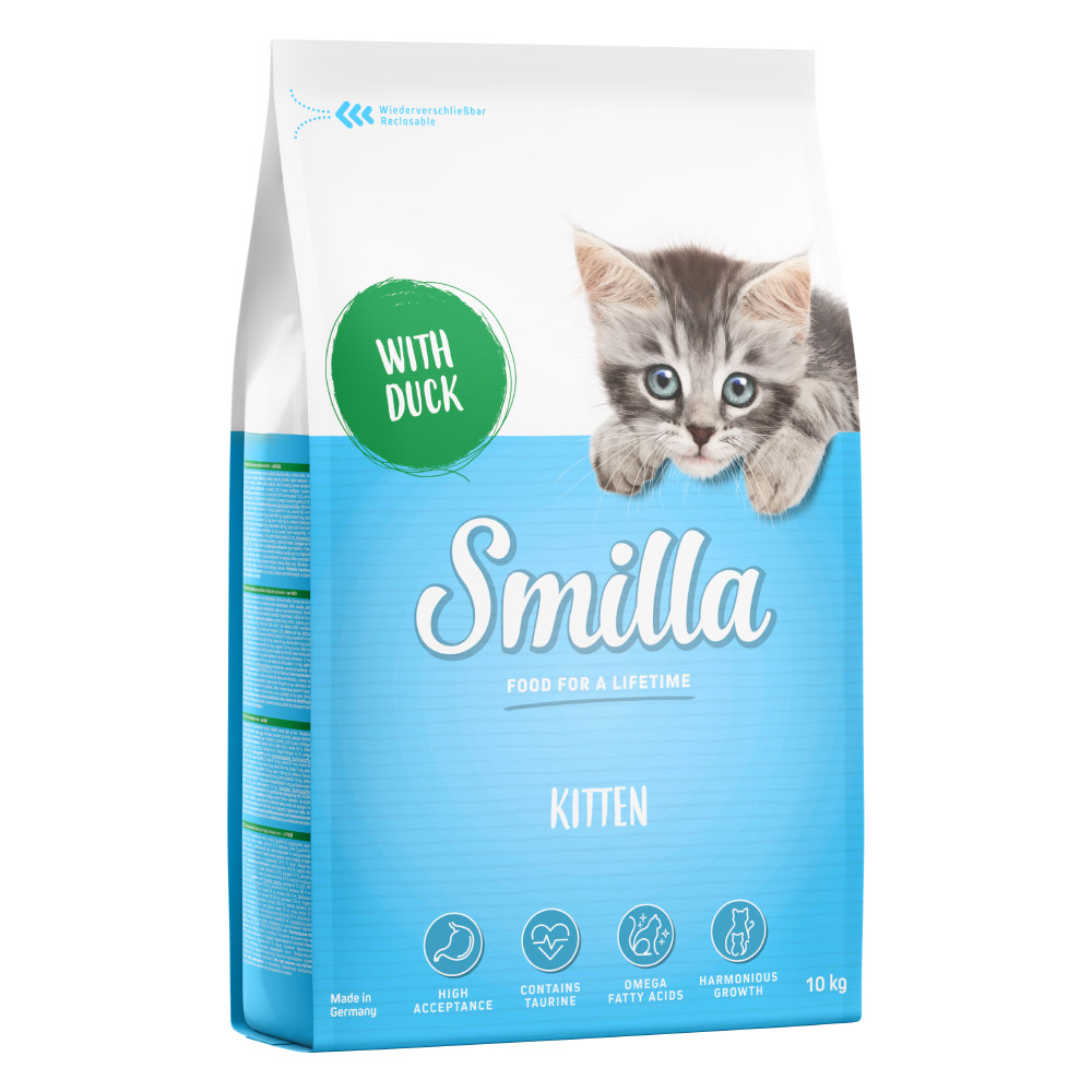 Smilla Kitten mit Ente -  Sparpaket: 2 x 10 kg von Smilla