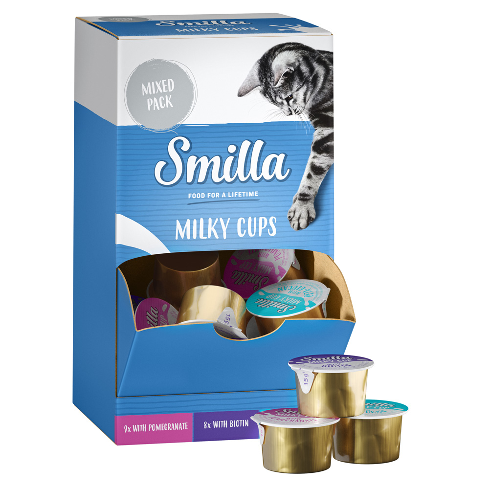 Smilla Milky Cups Mixpaket - Sparpaket: 75 x 15 g Smilla Milky Cups Mixpaket - Sparpaket: 75 x 15 g von Smilla