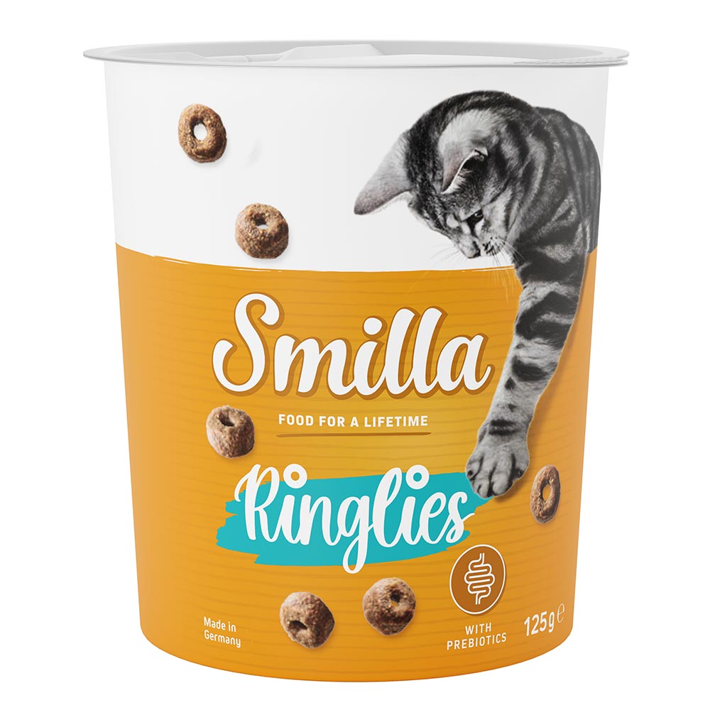 Smilla Präbiotische-Snacks Ringlies  - Sparpaket: 3 x 125 g von Smilla
