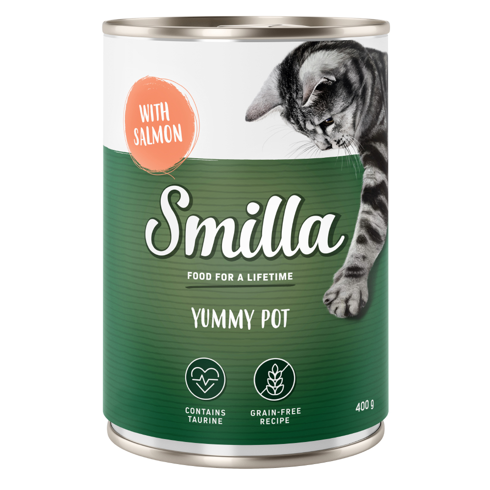 Smilla Schnurrtöpfchen 20 x 400 g - Lachs Smilla Schnurrtöpfchen 20 x 400 g - Lachs von Smilla