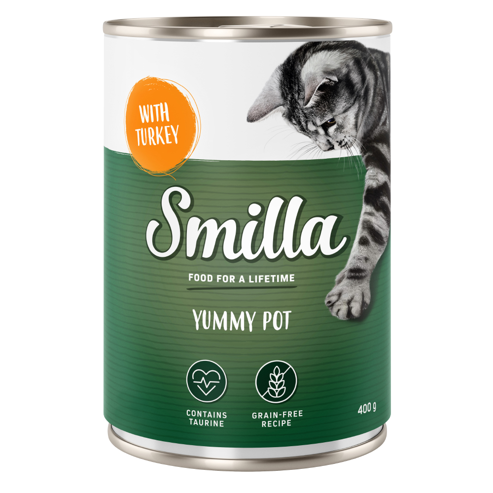 Smilla Schnurrtöpfchen 20 x 400 g - Pute Smilla Schnurrtöpfchen 20 x 400 g - Pute von Smilla