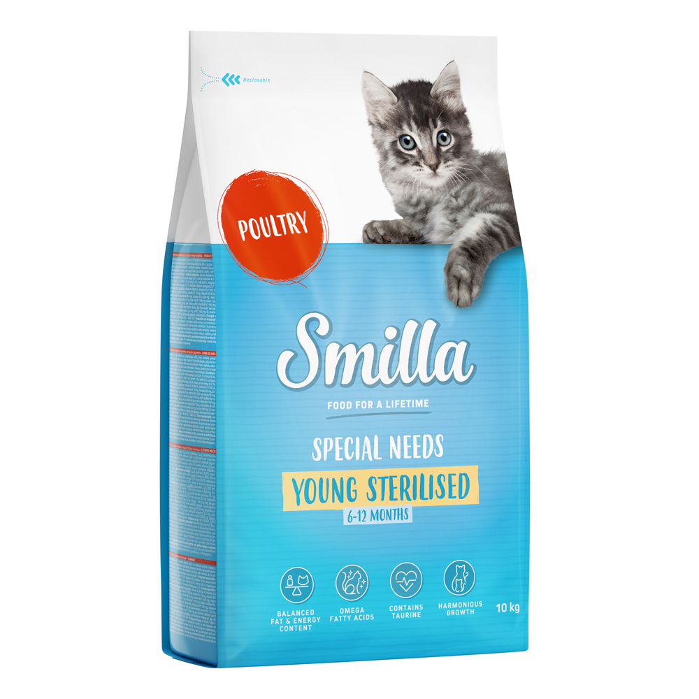 Smilla Young Sterilised mit Geflügel - 4 kg Smilla Young Sterilised mit Geflügel - 4 kg von Smilla
