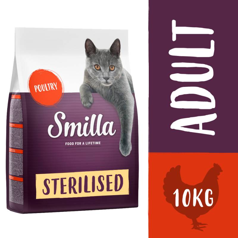 Sparpaket Smilla 2 x 10 kg - Adult Sterilised Geflügel Sparpaket Smilla 2 x 10 kg - Adult Sterilised Geflügel von Smilla