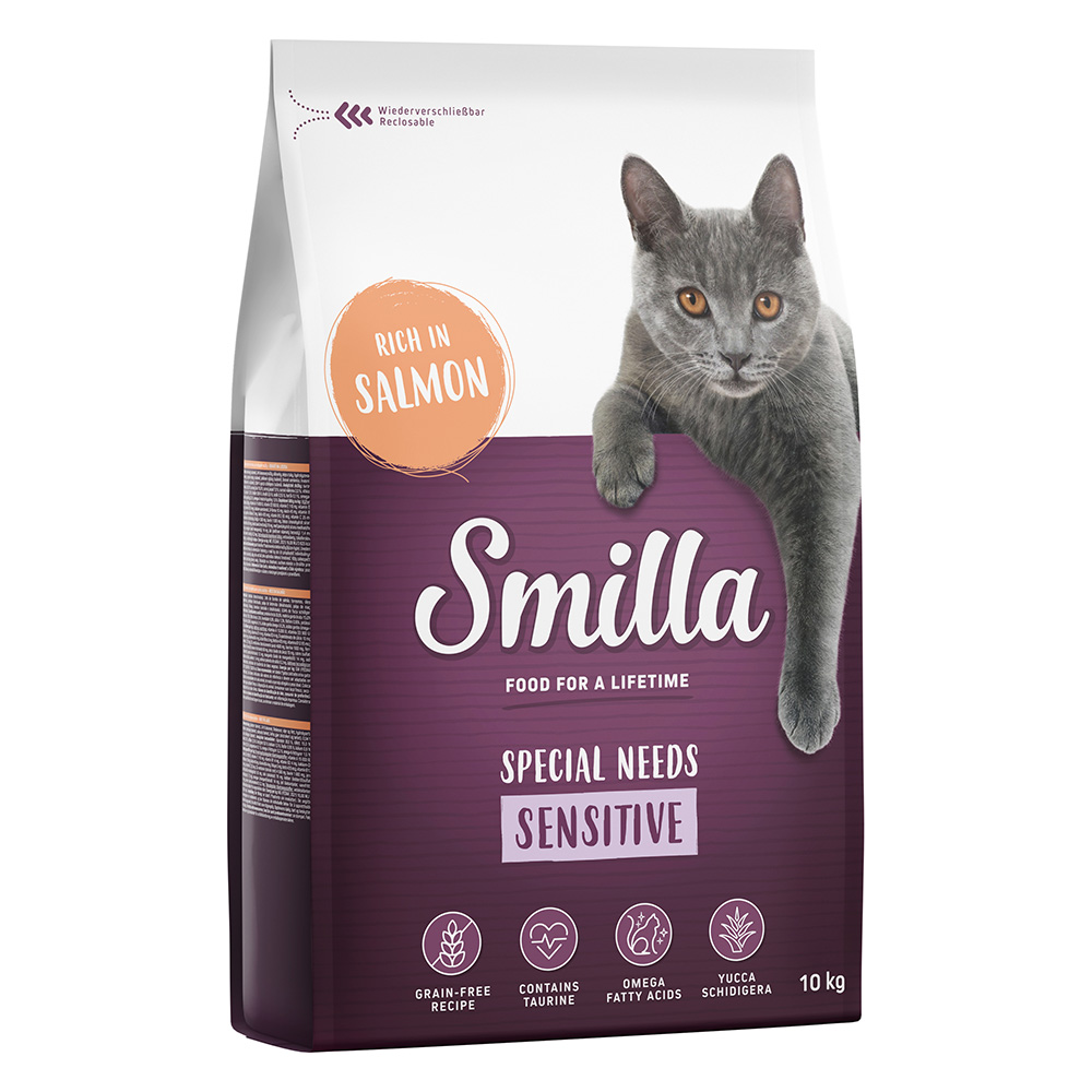 Sparpaket Smilla 2 x 10 kg - Getreidefreie Rezeptur Sensitive Lachs Sparpaket Smilla 2 x 10 kg - Getreidefreie Rezeptur Sensitive Lachs von Smilla