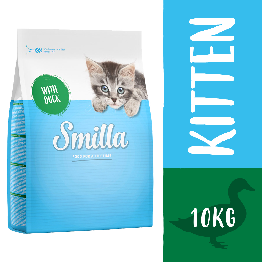 Sparpaket Smilla 2 x 10 kg - Kitten mit Ente Sparpaket Smilla 2 x 10 kg - Kitten mit Ente von Smilla