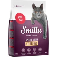 Sparpaket Smilla 2 x 4 kg - Adult Sterilised Rind von Smilla