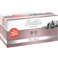 Sparpaket Smilla Fine Menu 24 x 100 g - Lachs & Shrimps von Smilla