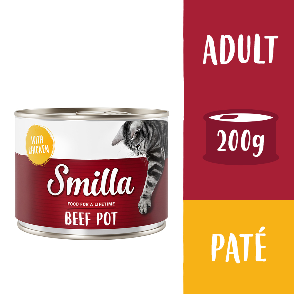 Sparpaket Smilla Rindtöpfchen 24 x 200 g - Rind mit Huhn Sparpaket Smilla Rindtöpfchen 24 x 200 g - Rind mit Huhn von Smilla