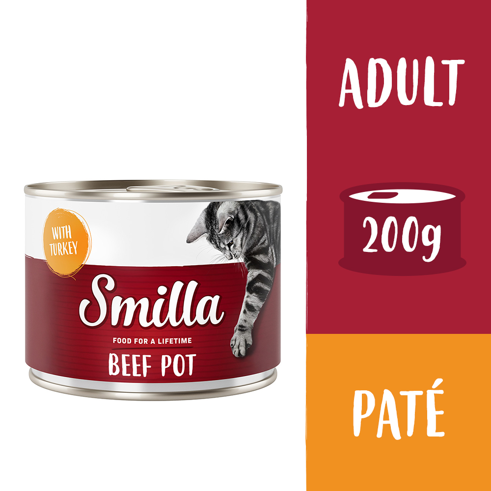 Sparpaket Smilla Rindtöpfchen 24 x 200 g - Rind mit Pute Sparpaket Smilla Rindtöpfchen 24 x 200 g - Rind mit Pute von Smilla