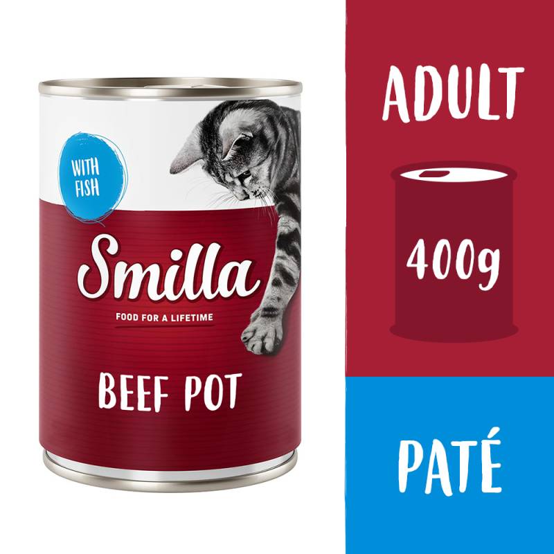 Sparpaket Smilla Rindtöpfchen 24 x 400 g - Fisch Sparpaket Smilla Rindtöpfchen 24 x 400 g - Fisch von Smilla