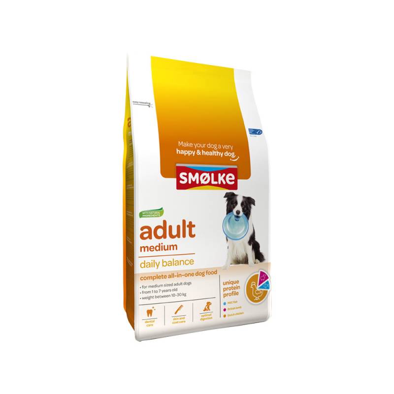 Smølke Adult Medium Hundefutter - 12 kg von Smølke