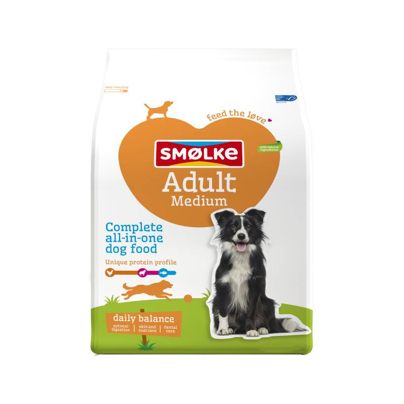 Smølke Adult Medium Hundefutter - 12 kg von Smølke