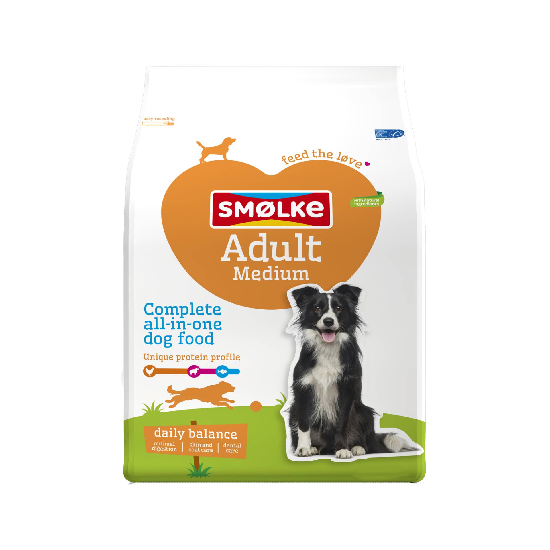 Smølke Adult Medium Hundefutter - 3 kg Smølke Adult Medium Hundefutter - 3 kg von Smølke